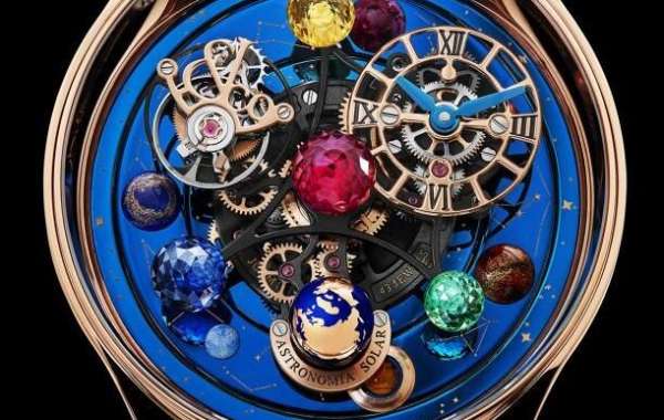 Jacob & Co Replica watch AS300.40.AS.AK.A Astronomia Solar Jewellery Planet