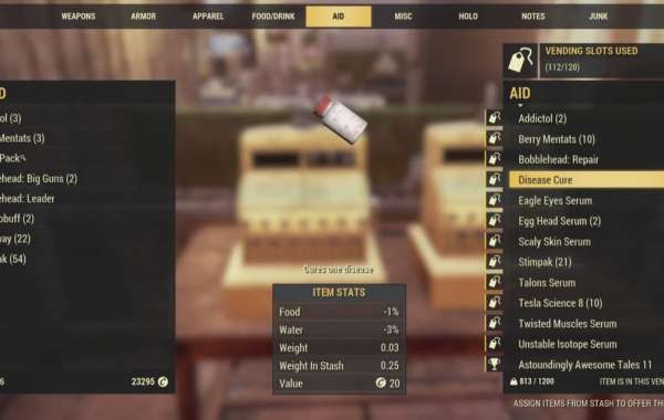 How to manage weight while farming Burning Springs Fallout 76